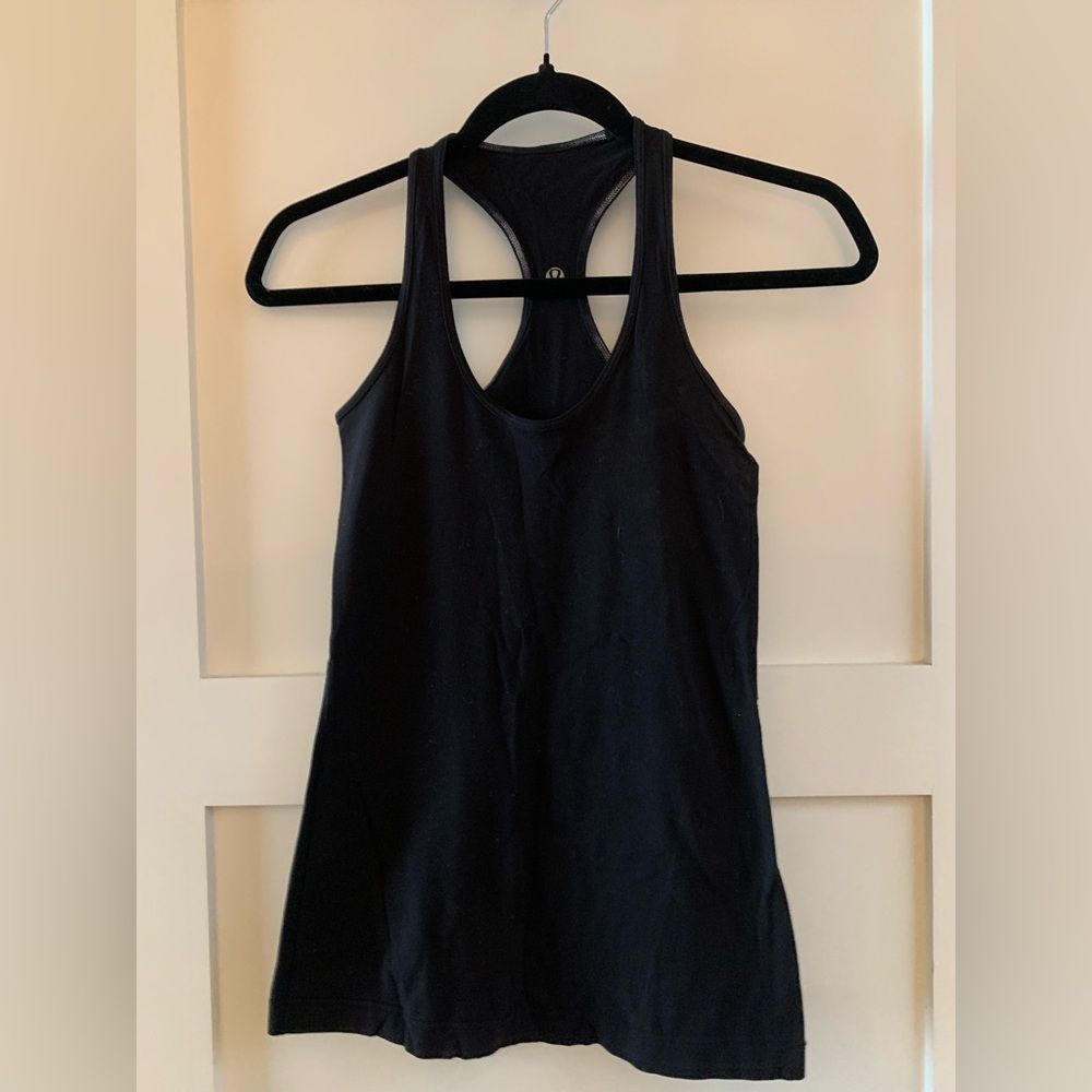 COPY - Lululemon black racerback tank 6